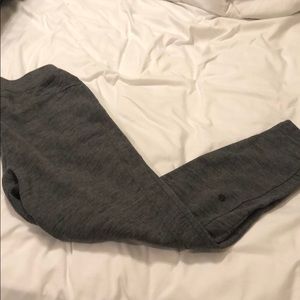 Lululemon heather gray joggers
